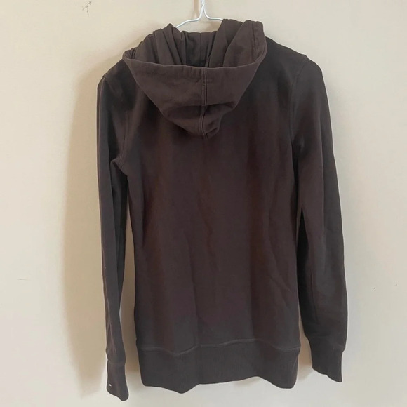 Vintage  Y2K brown Tommy Hilfiger full zip hoodie - Picture 4 of 4